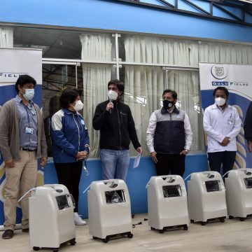 Donación concentradores oxígeno - GF Gold Fields dona 15 concentradores de oxígeno a centros de salud del distrito de Bambamarca