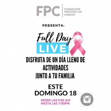cancer La fundación peruana de cáncer presenta la campaña “DALE VUELTA AL CÁNCER”