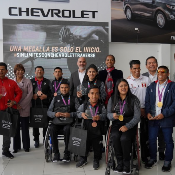 chevrolet y mileniumgroup 1 Chevrolet y MileniumGroup premiados por campaña con Paratletas peruanos