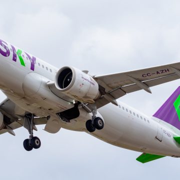 DSC_3431 Balance primer mes de vuelos internacionales: SKY transporto 28% más pasajeros de lo estimado