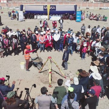 Cusco: entregan terreno para el inicio de la construcción del Hospital de Espinar