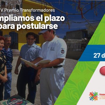 PremioTransformadores_Redes sociales - FB, TW, Linkedin Se amplía el plazo para postularse al Premio Transformadores
