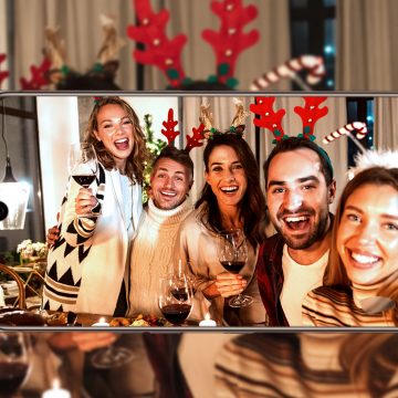 Celular: Ideas para grabar o fotografiar en la nochebuena