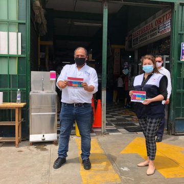 Mercado Santa Anita Refuerzan protocolos sanitarios en mercados de Santa Anita