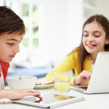 Alimentación durante el colegio remoto