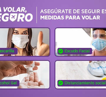 ¿Viajas pronto? Conoce las medidas y protocolos de vuelos con Sky