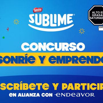 Sublime lanza el concurso “Sonríe y emprende”