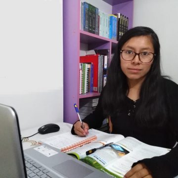 Marilyn Rodríguez, beneficiaria de Beca Inclusión 2 Historia de superación: Perdió una pierna, pero encontró en los estudios su motivación para seguir adelante