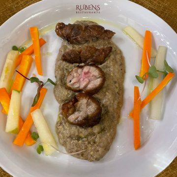 D Rubens Restaurante: Conceptos de pintura en platos de autor