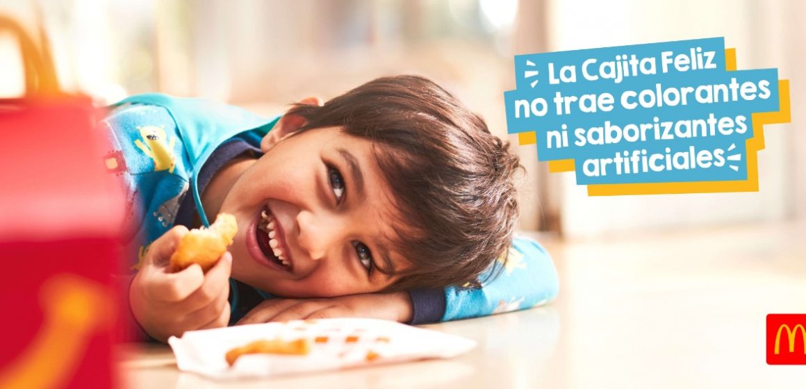 Anuncio de McDonald’s: la Cajita Feliz no trae colorantes ni saborizantes artificiales