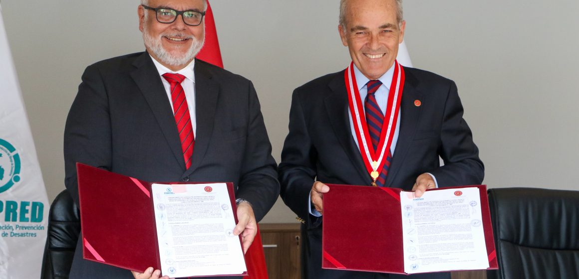 Colegio de Ingenieros del Perú – CDLIMA y CENEPRED firmaron un convenio marco de cooperación interinstitucional