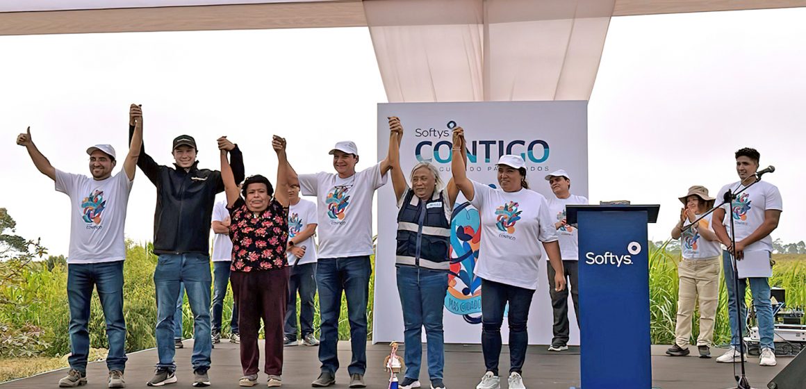 CAÑETE: POBLADORES DE ARENA BAJA ACCEDEN A AGUA POTABLE JUNTO A SOFTYS
