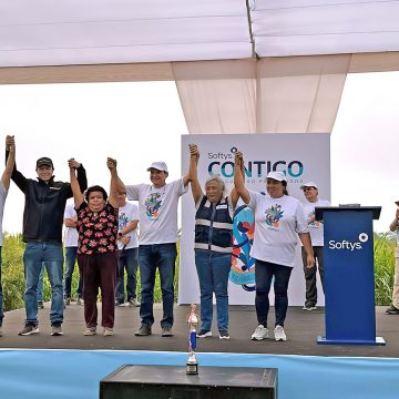 Arena Baja 3 CAÑETE: POBLADORES DE ARENA BAJA ACCEDEN A AGUA POTABLE JUNTO A SOFTYS