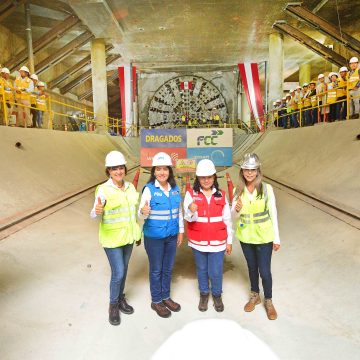 7957-B La tuneladora «Micaela» llegó a la Estación «Buenos Aires» y logró un nuevo avance en menos de dos meses