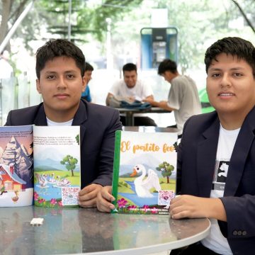Talentos mellizos de Áncash crean libro de realidad aumentada para impulsar lectura en niños 