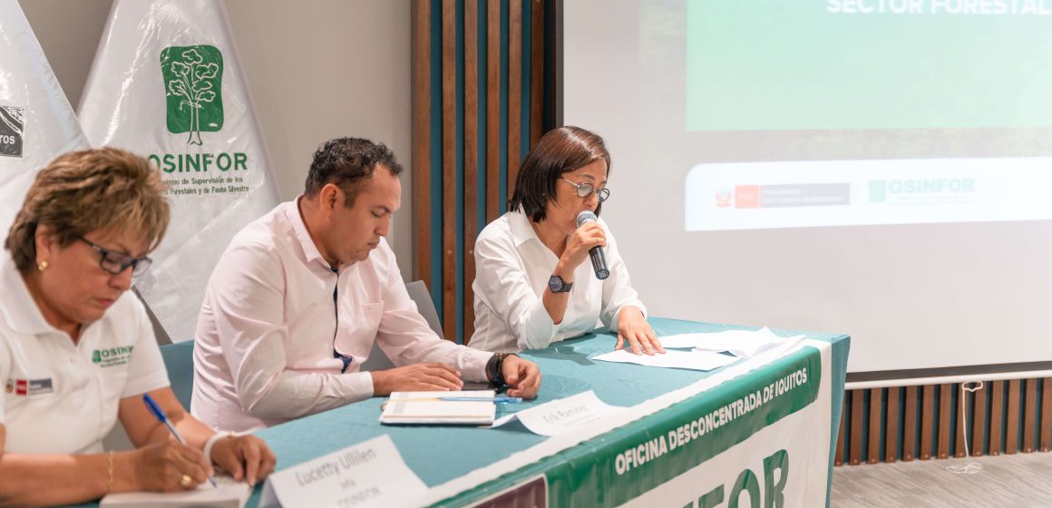 Usuarios del bosque en Loreto son reconocidos por el buen manejo forestal y de fauna silvestre