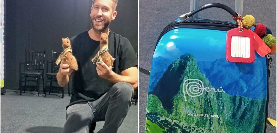 La Marca Perú acompañó a famoso DJ Calvin Harris durante su concierto en Lima