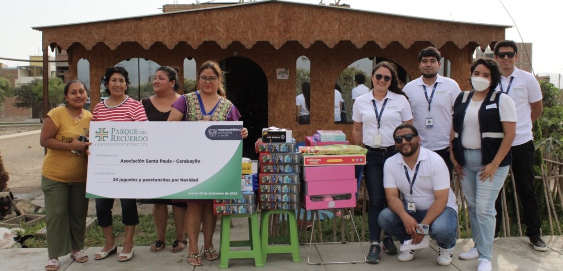 Parque del Recuerdo refuerza el apoyo a adultos mayores y familias de escasos recursos 