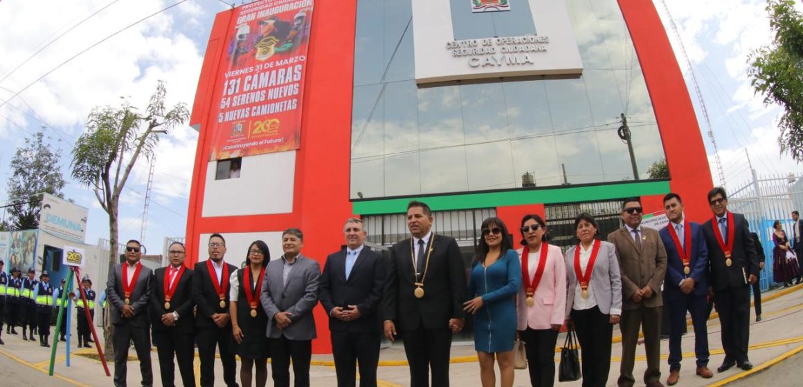 Grupo Falabella entrega tercer centro de monitoreo en Arequipa que beneficiará a 91 mil personas de Cayma