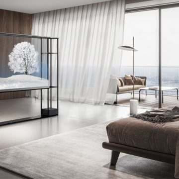 LG lanza el primer televisor OLED transparente e inalámbrico del mundo