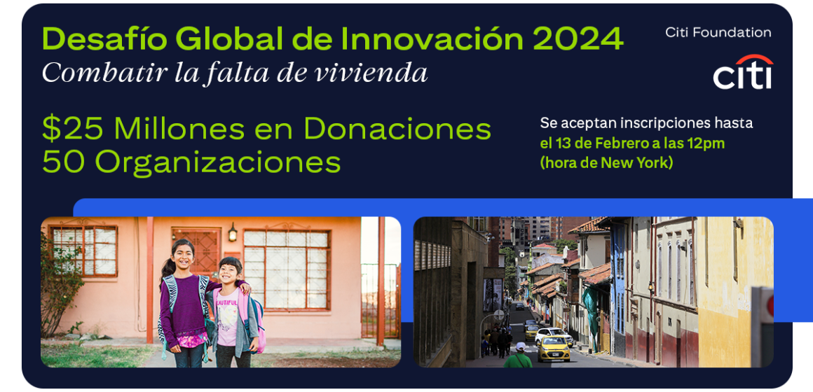 Fundación Citi convoca a organizaciones sin fines de lucro para combatir la falta de vivienda