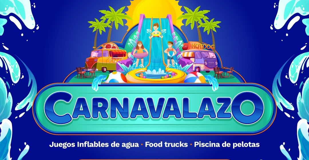 428611406_800743602094466_6531008857872473558_n Llegó el carnavalazo: Juegos inflables, piscina de pelotas y food trucks