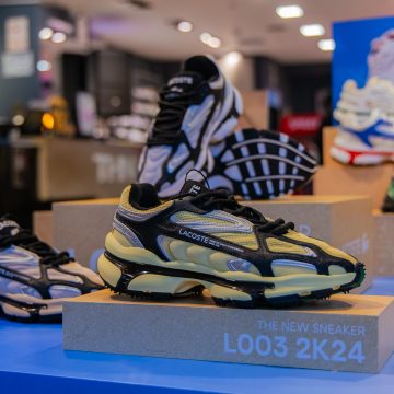 Lacoste x THN 3 Lacoste y THN se juntan para celebrar su nuevo sneaker: L003 2K24
