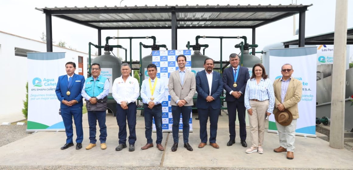 Los Portales construyó Planta de Tratamiento de Aguas Residuales en Chilca con una inversión de S/ 6.5 millones