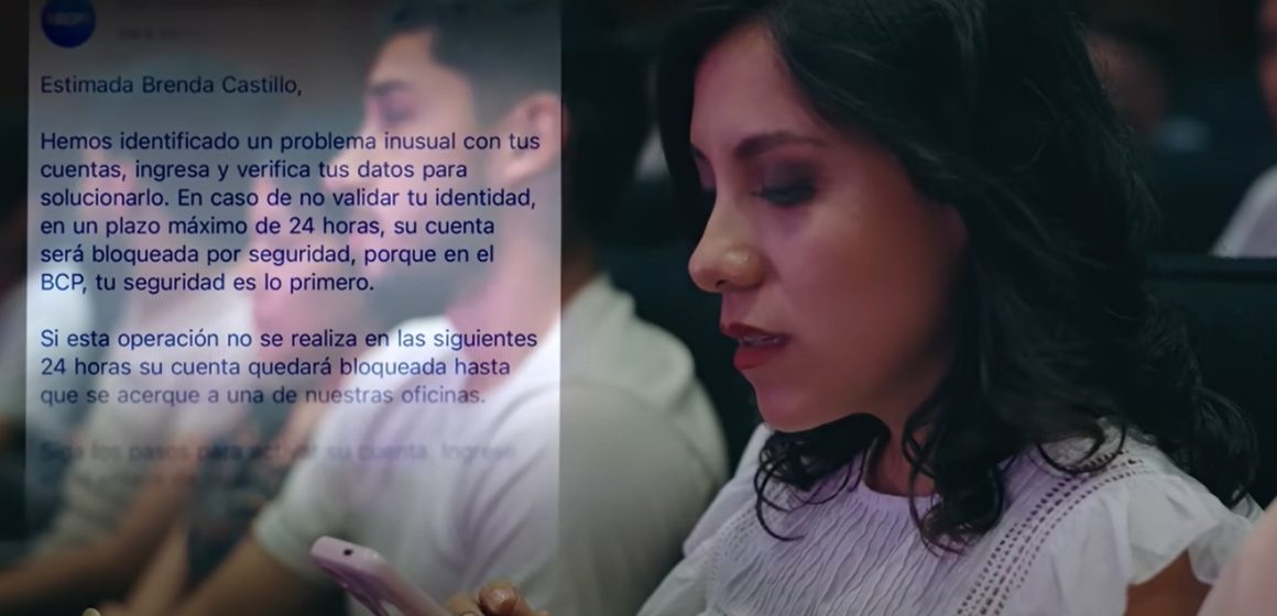 Estafas por correo electrónico: El BCP aborda esta amenaza en nuevo capítulo de su serie web