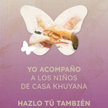 Casa Khuyana invita a ser padrino para acompañar a niños con diagnóstico médico terminal