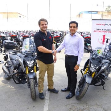 PanaAutos entrega las primeras 400 motos Honda a la Municipalidad de Lima