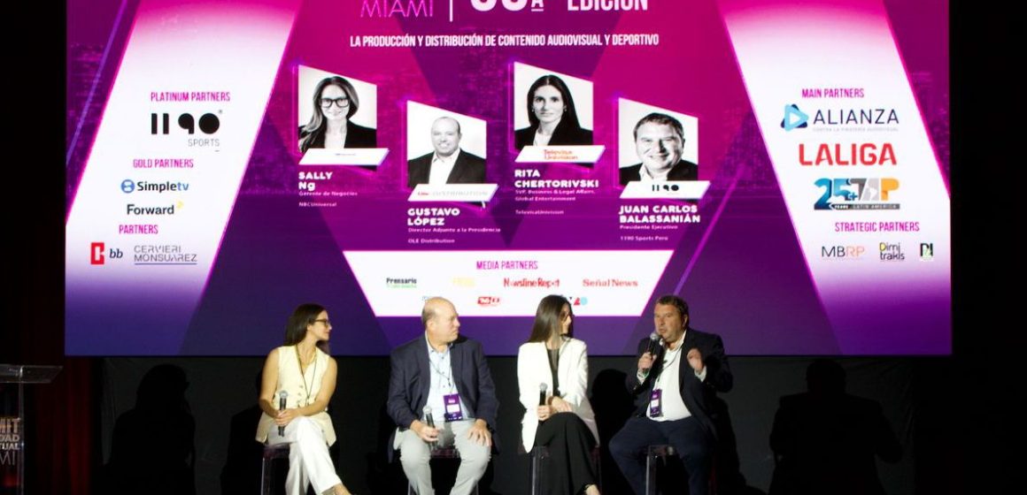 1190 Sports participó en el Summit Propiedad Intelectual 2024 en Miami