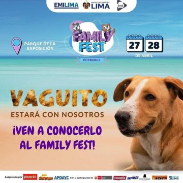 ¡Conoce a Vaguito, el perro estrella del cine peruano!: este fin de semana llega al Parque de la Exposición junto al Family Fest