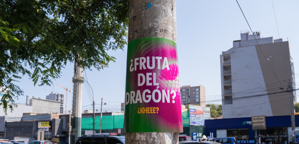 ¿Qué es la fruta del dragón_ 1 Carteles que invaden las calles: ¿qué es la fruta del dragón?