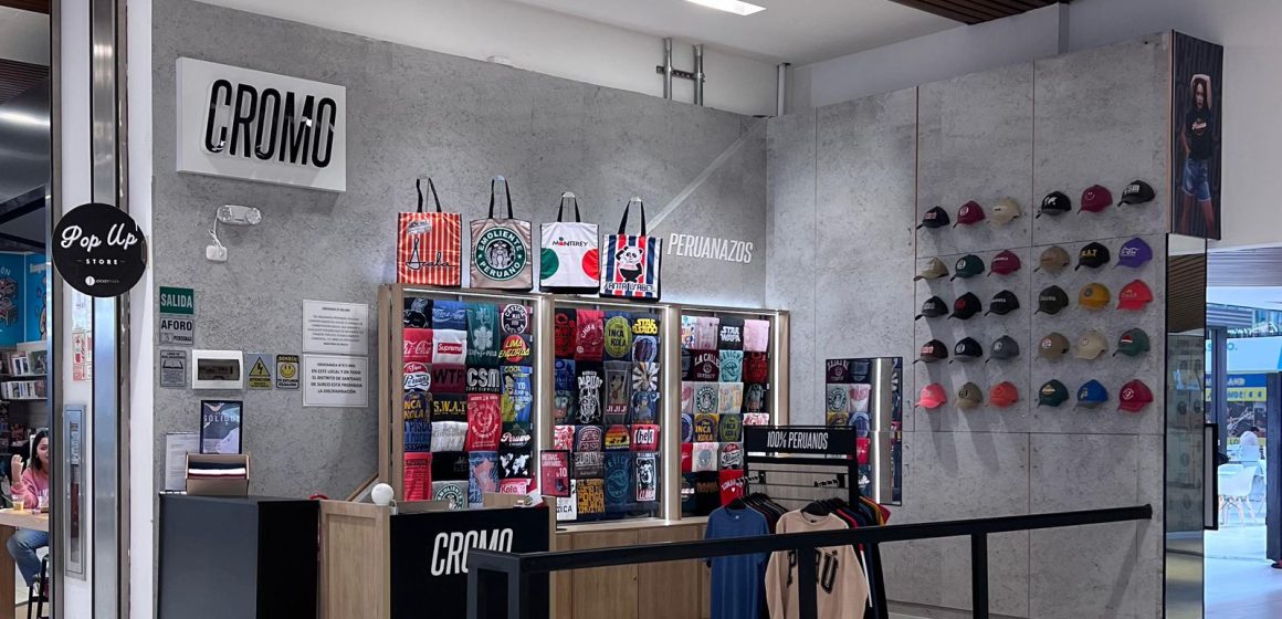 CROMO la marca de polos peruanos inaugura espacio en el Jockey Plaza