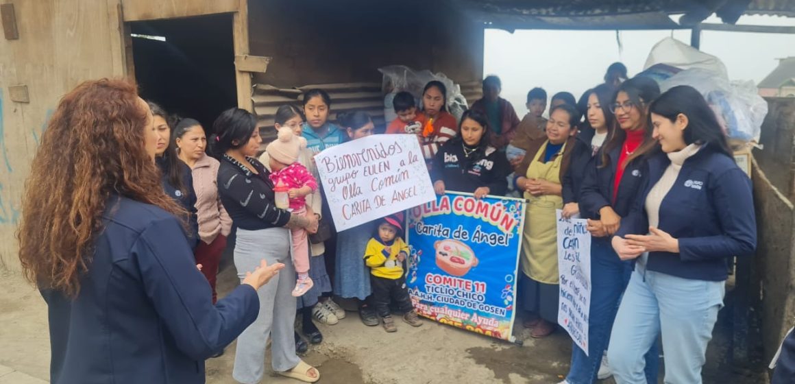 Grupo EULEN entrega donaciones para combatir el frío en Villa María del Triunfo
