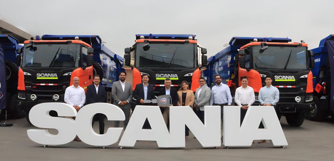 Scania fortalece la minería en 2025 con la entrega de 50 camiones con la mayor carga útil a San Martín