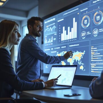 futuristic-technology-concept El futuro del Data Science: clave en la toma de decisiones empresariales