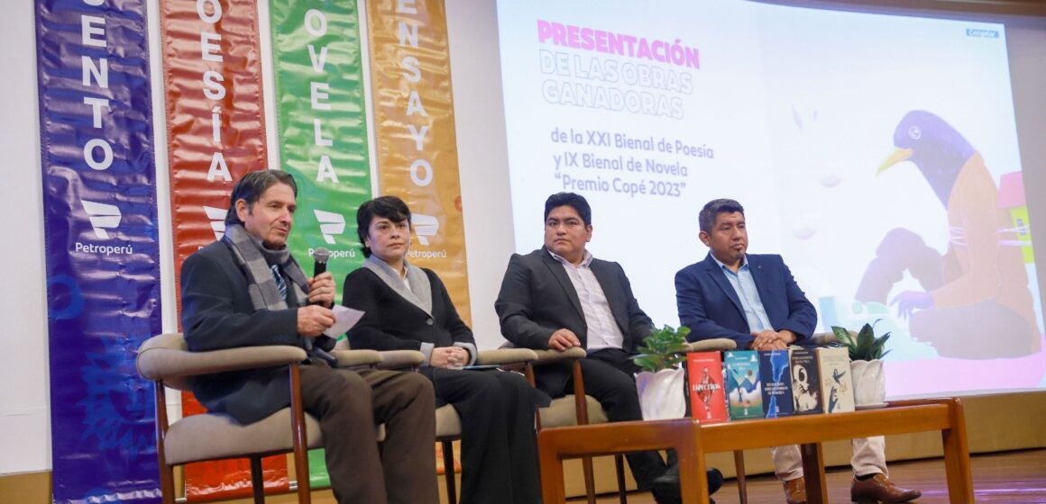 Petroperú presentó las obras ganadoras del Premio Copé
