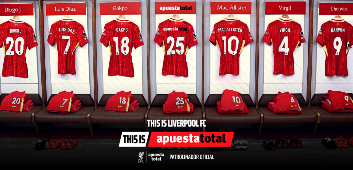 Apuesta Total se convierte en patrocinador oficial del Liverpool FC