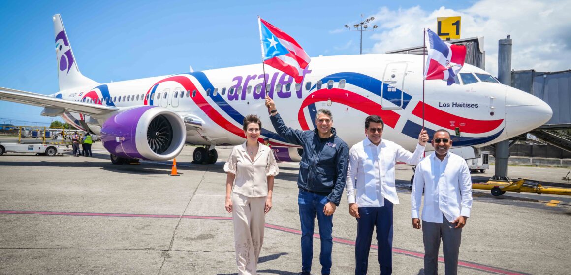Foto SDQ-SJU Arajet inició operaciones Santo Domingo San Juan con vuelo inaugural