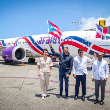 Arajet inició operaciones Santo Domingo San Juan con vuelo inaugural