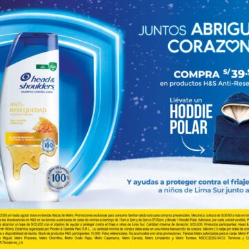 1755123633669 Protege tu cabello mientras donas kits de abrigo a niños de Lima Sur por las bajas temperaturas