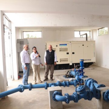 Supervisan trabajos de mejoramiento de sistemas de agua potable en favor de 500 mil piuranos