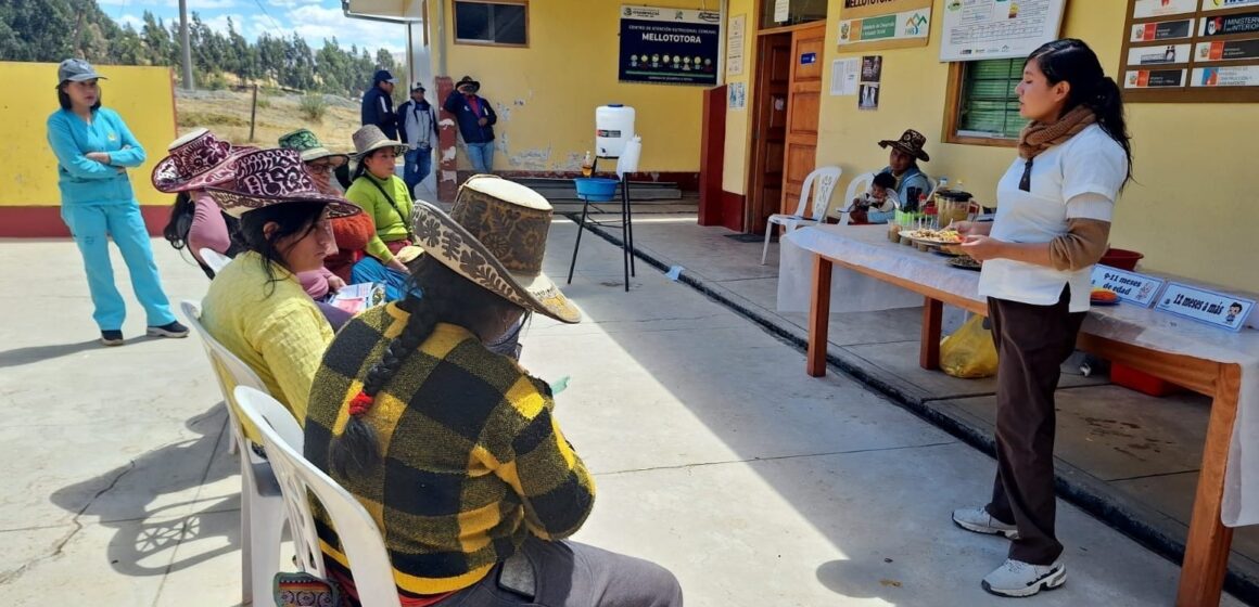 Lucha Anemia Cajamarca (4) Lucha contra la anemia: Tambos orientan y previenen a más de 4200 personas en centros poblados de Cajamarca