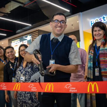 McDonald’s inaugura sus renovadas instalaciones en el Aeropuerto Internacional Jorge Chávez