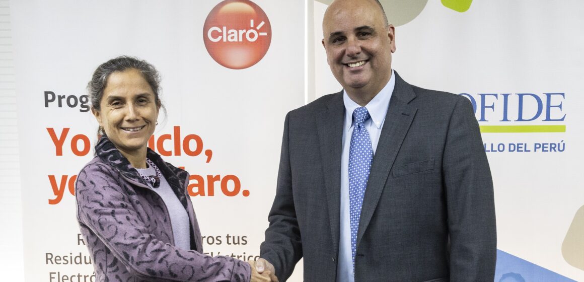 COFIDE y Claro Perú impulsan el reciclaje de Residuos de Aparatos Eléctricos y Electrónicos