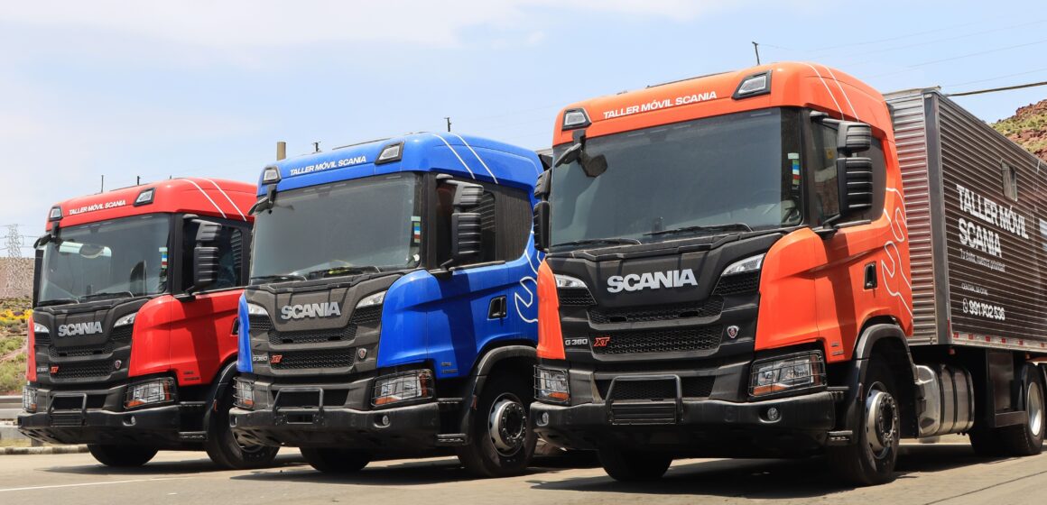 TallerMóvilScania. Scania lanza Talleres Móviles y eleva el estándar de mantenimiento con atención directa en operación