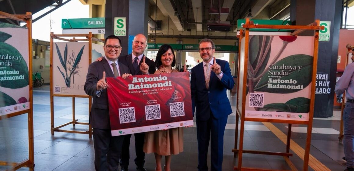 Mes de los Museos: Asociación Antonio Raimondi y la Fundacion Cultural del Banco de la Nación se unen a LÍNEA 1 del Metro de Lima para Exhibir el Legado de Raimondi