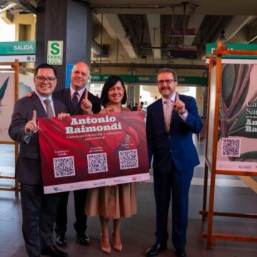 Mes de los Museos: Asociación Antonio Raimondi y la Fundacion Cultural del Banco de la Nación se unen a LÍNEA 1 del Metro de Lima para Exhibir el Legado de Raimondi